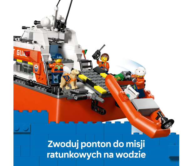 LEGO CITY 60504 Łódź ratunkowa i helikopter straży przybrzeżnej - 1473521 - zdjęcie 18